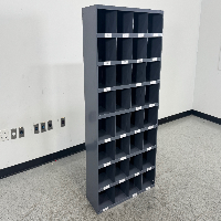 Metal Cubby Storage Shelf image 1